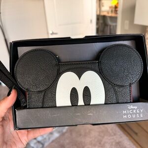 Disney Mickey Mouse Black and White Ear Wallet